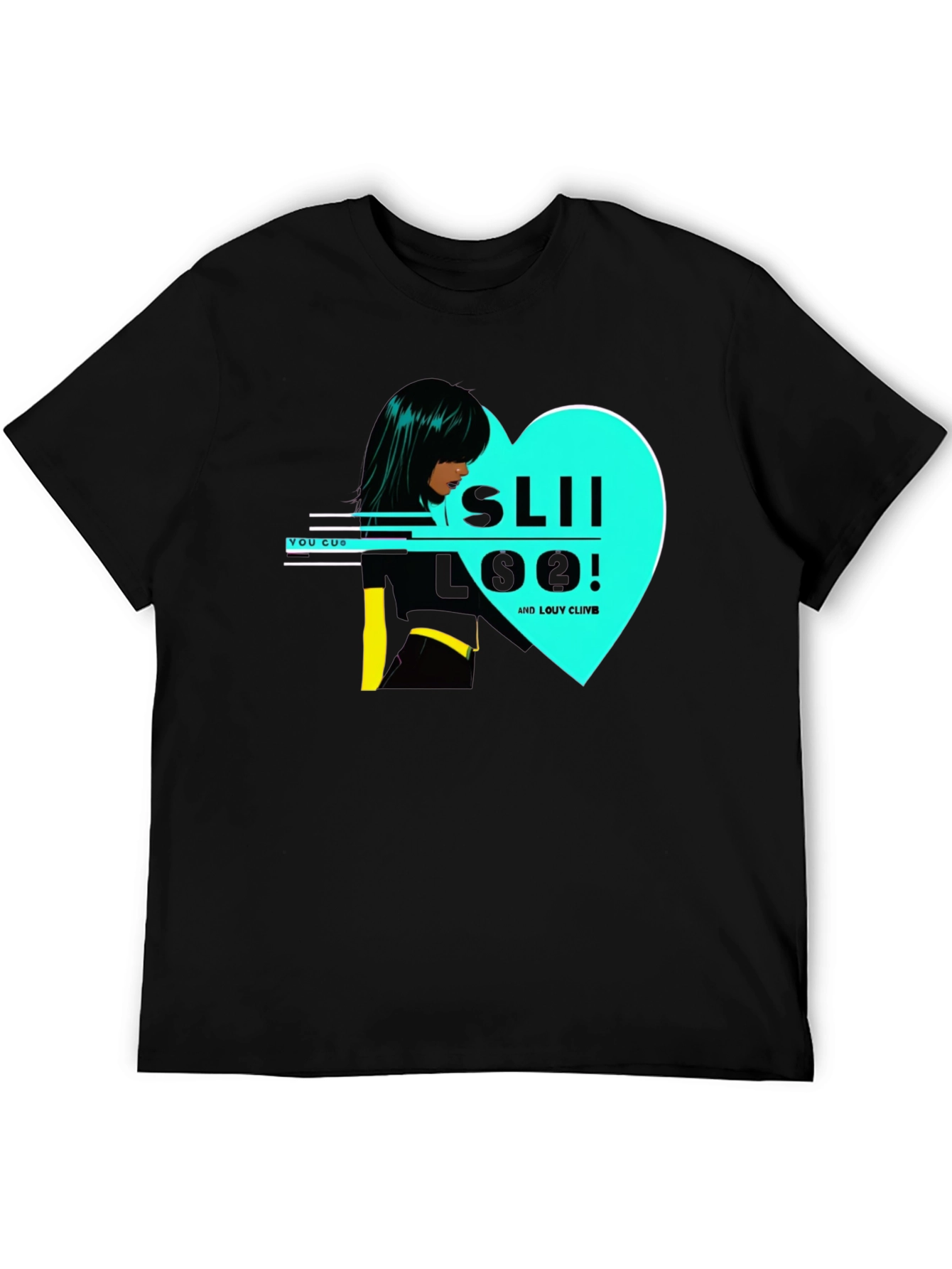 Slii Loo! Graphic Print T-Shirt - Modern Design