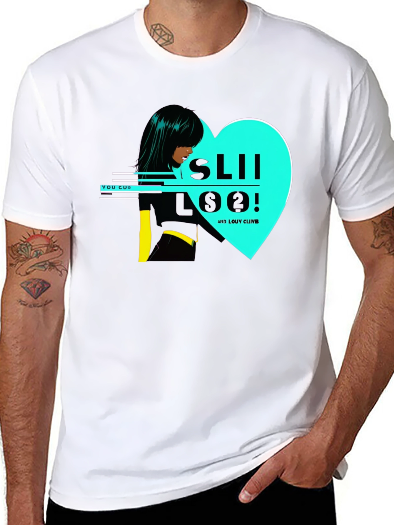 Slii Loo! Graphic Print T-Shirt - Modern Design