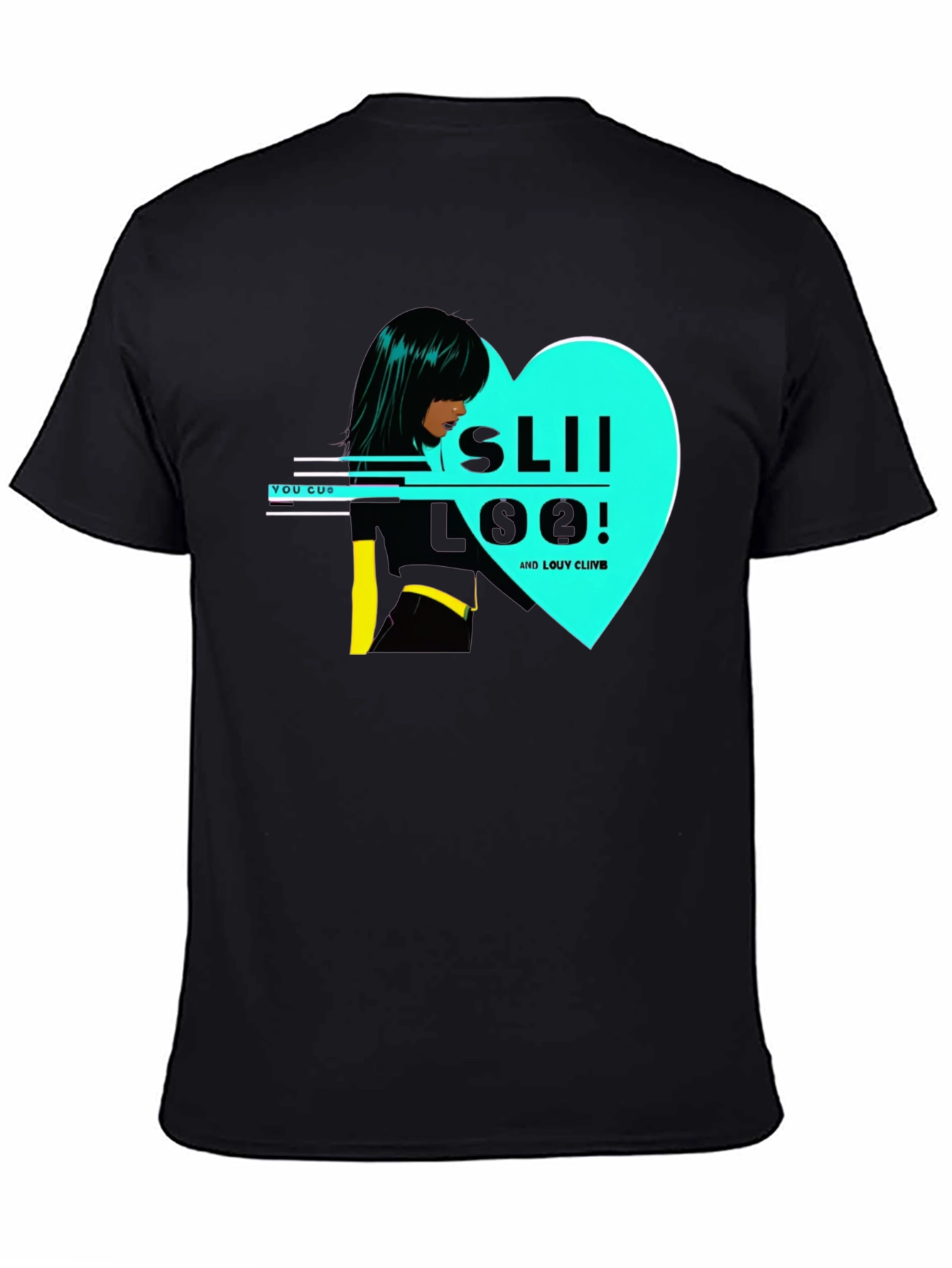 Slii Loo! Graphic Print T-Shirt - Modern Design