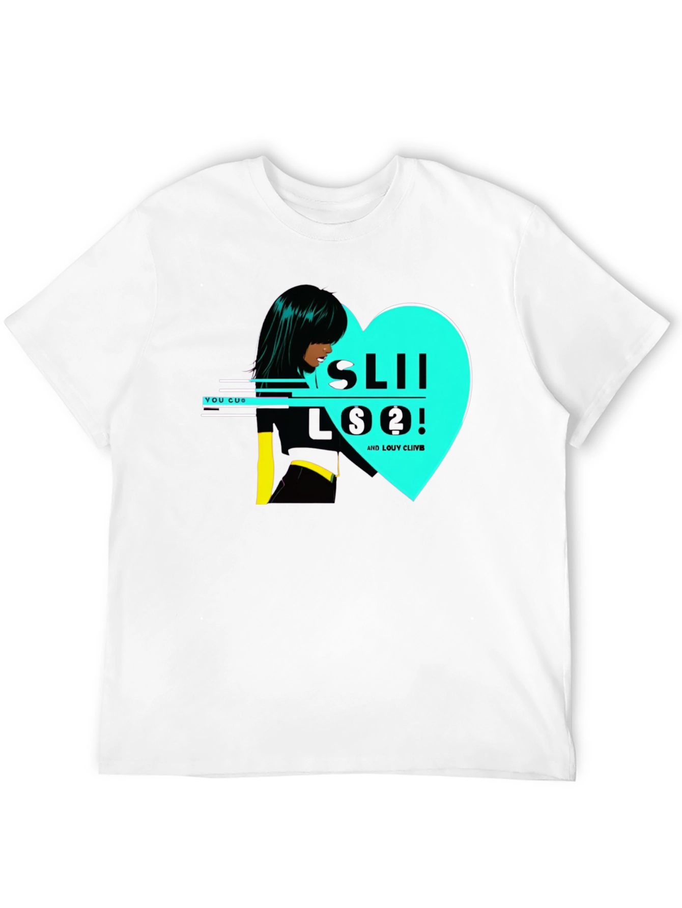 Slii Loo! Graphic Print T-Shirt - Modern Design