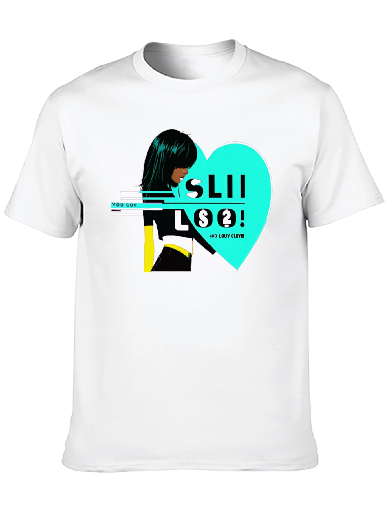 Slii Loo! Graphic Print T-Shirt - Modern Design