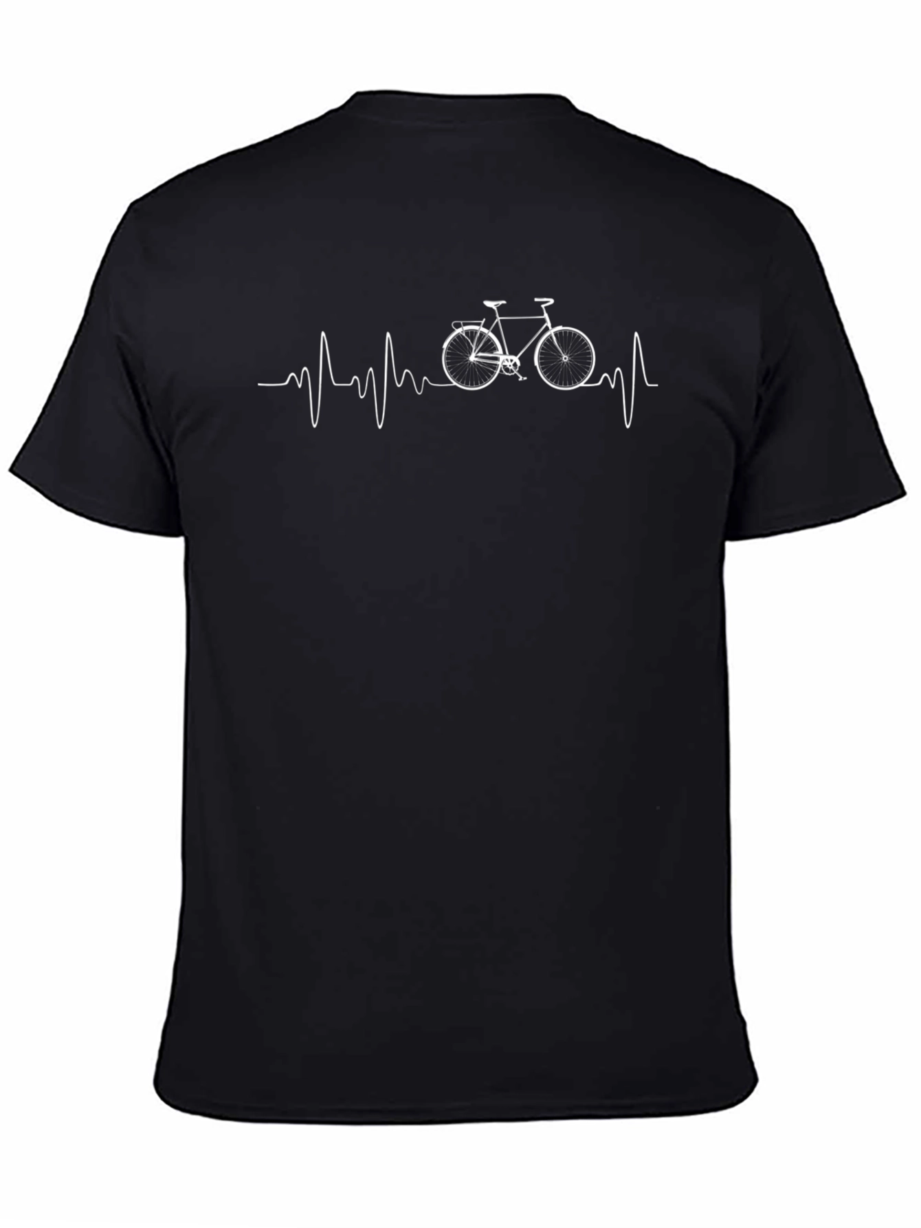 Bike Heartbeat Graphic T-Shirt