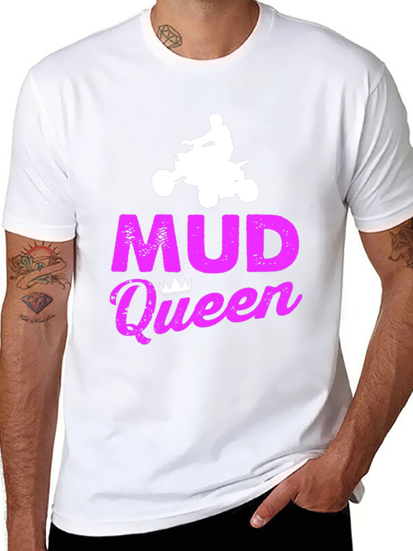 Mud Queen ATV T-Shirt - Black