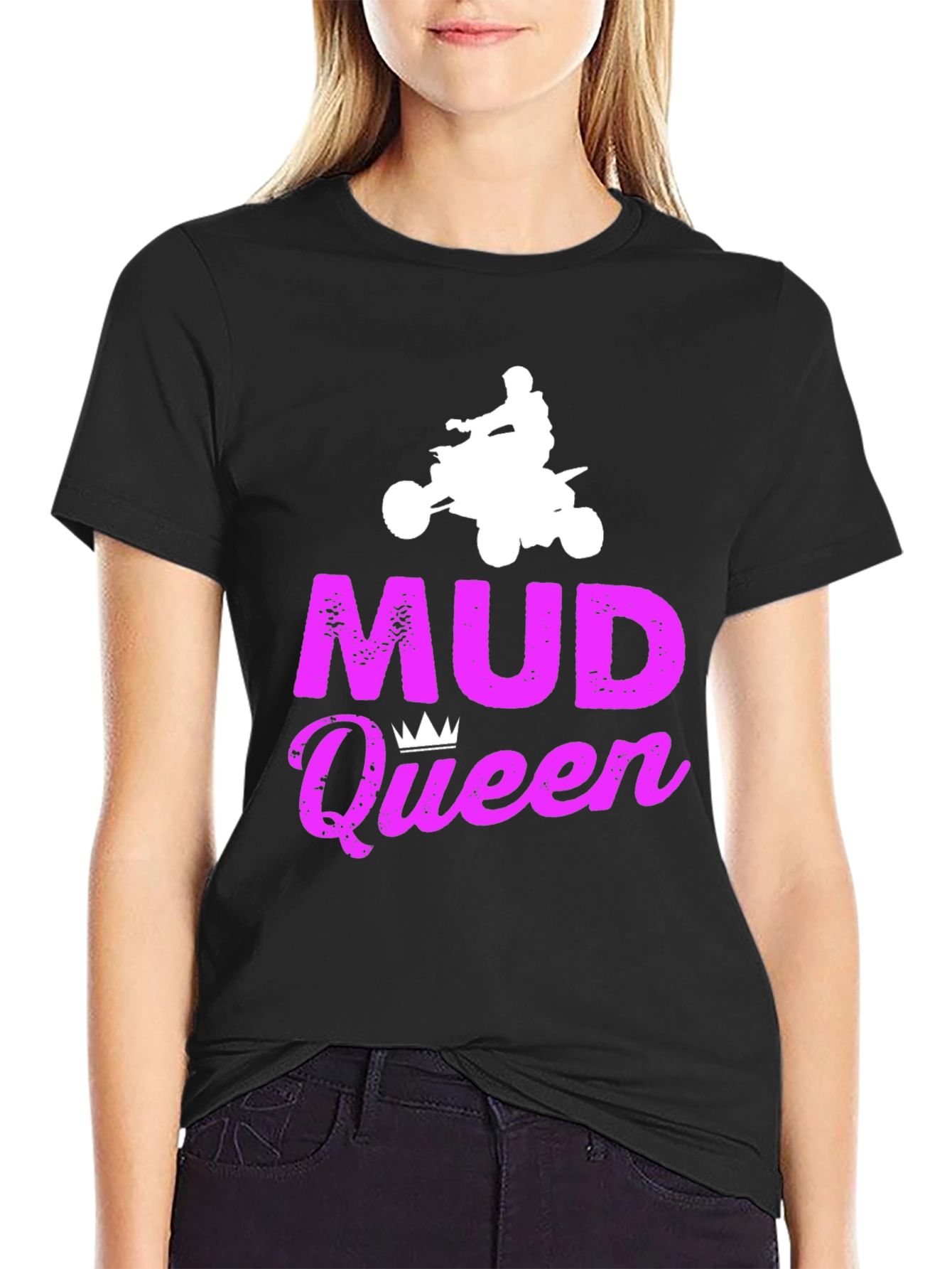 Mud Queen ATV T-Shirt - Black