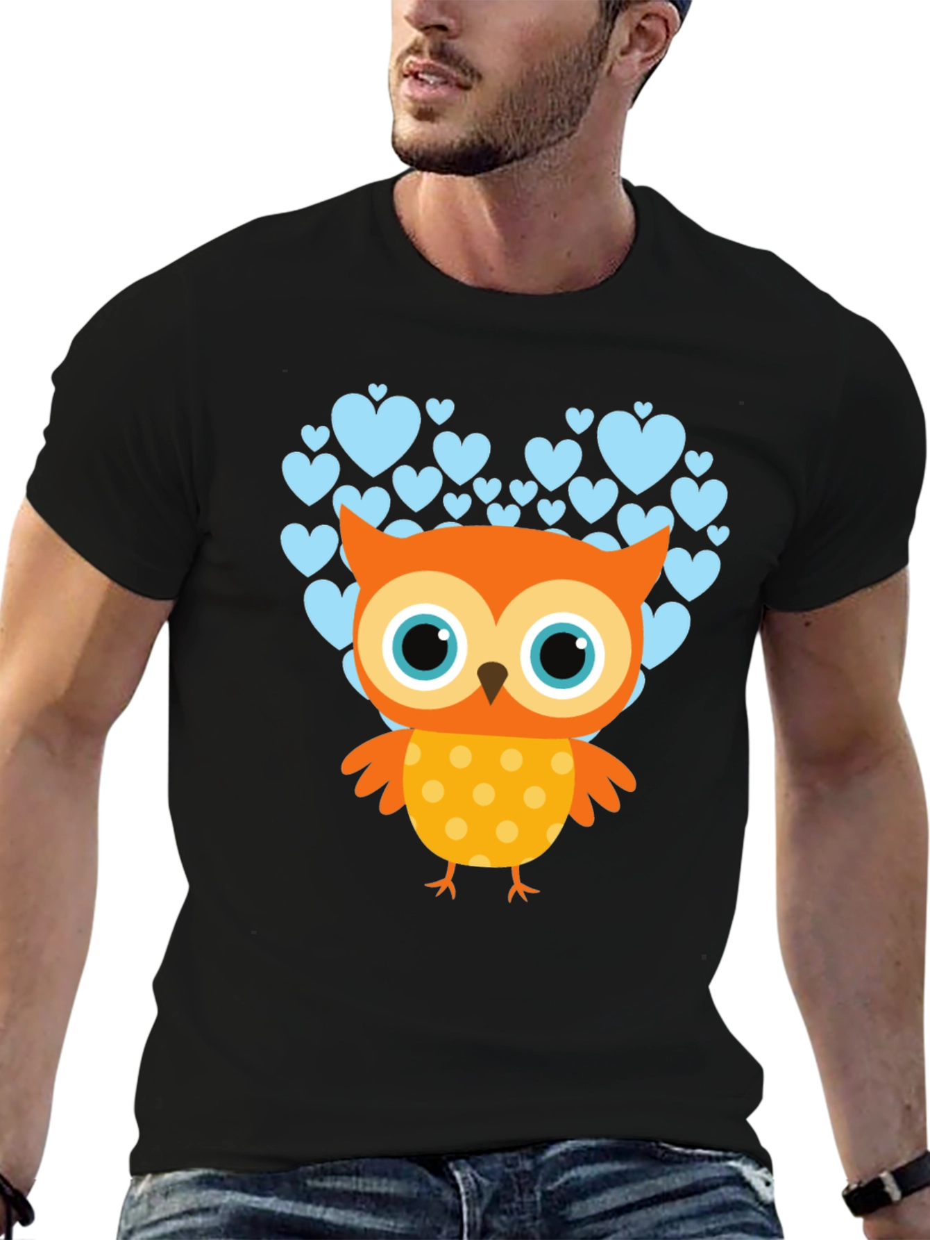 Cute Owl Heart T-Shirt