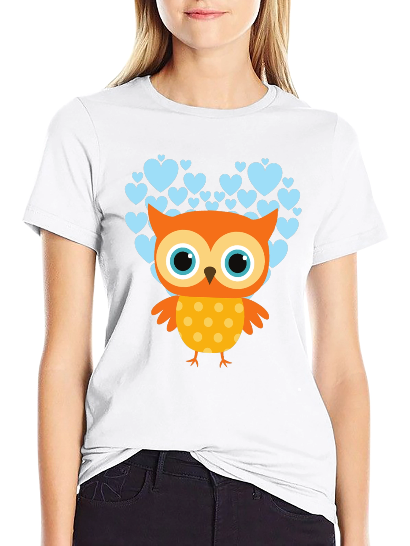 Cute Owl Heart T-Shirt