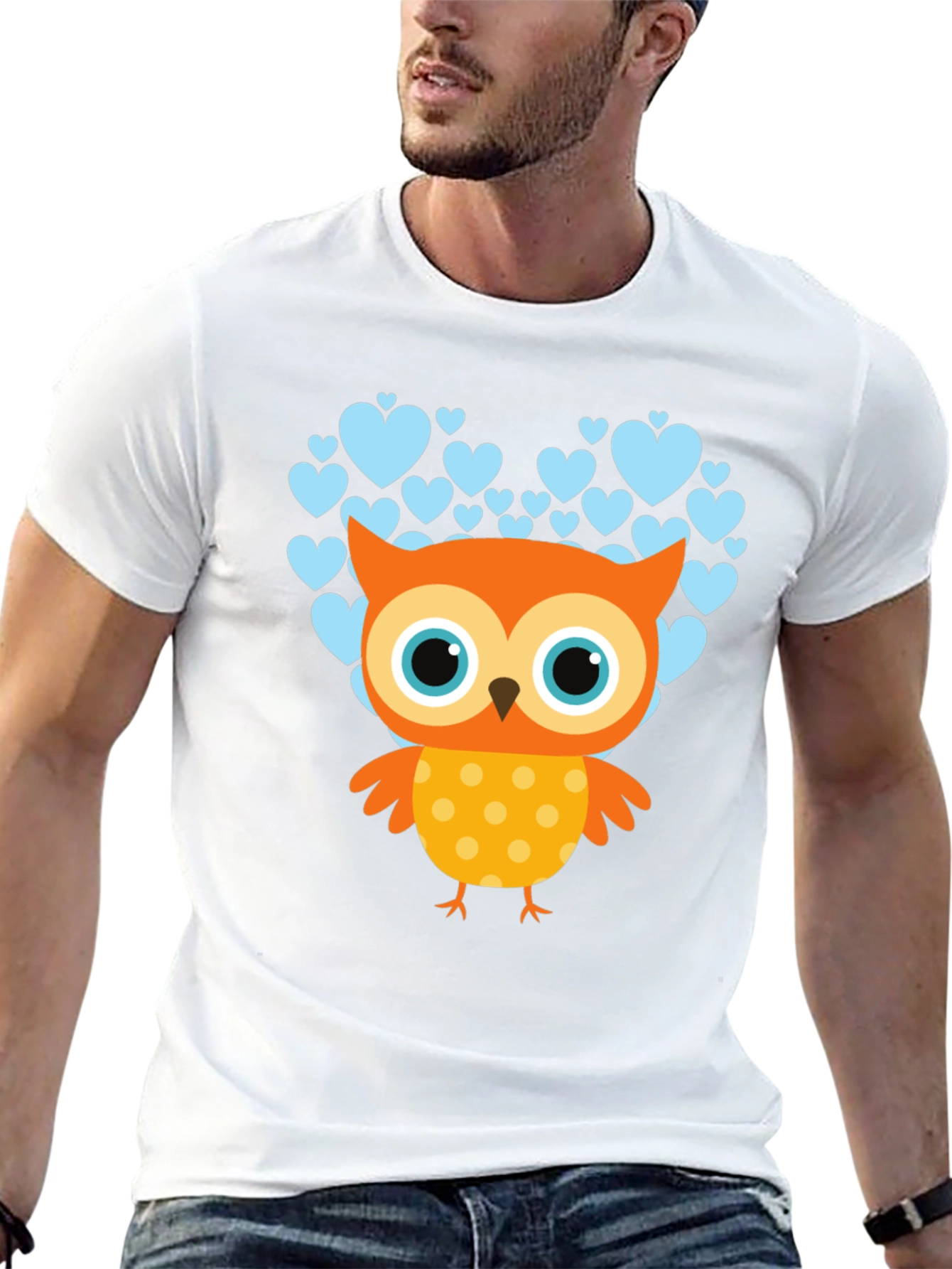 Cute Owl Heart T-Shirt