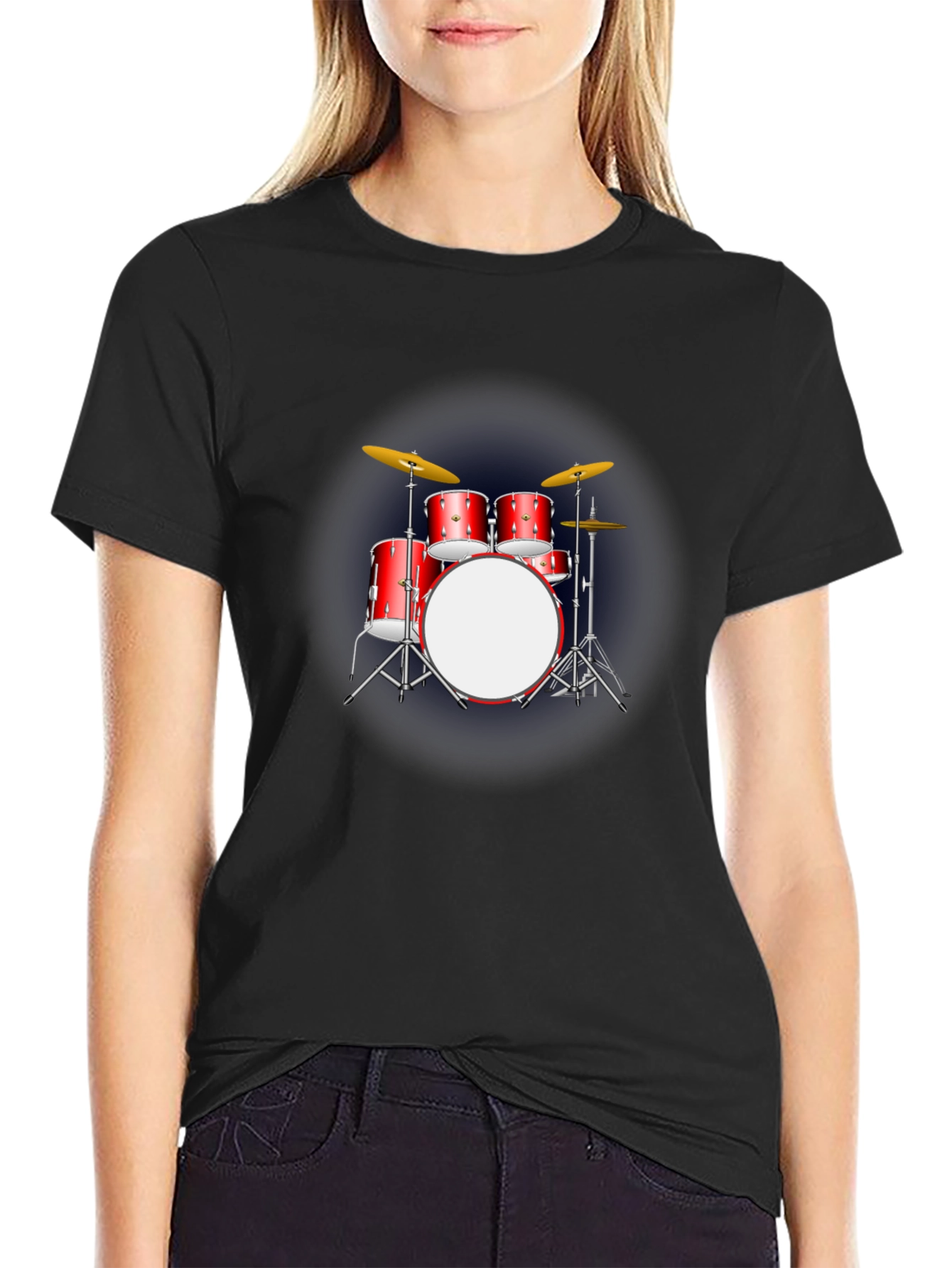 Drum Kit Graphic Tee - Musician Apparel