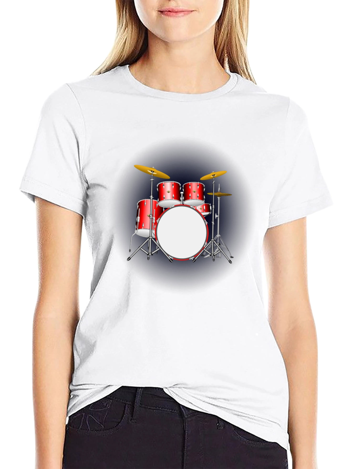 Drum Kit Graphic Tee - Musician Apparel