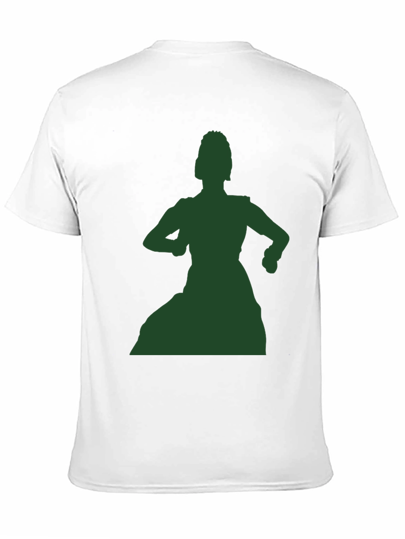 Silhouette Dance Graphic T-Shirt - Stylish Black Tee