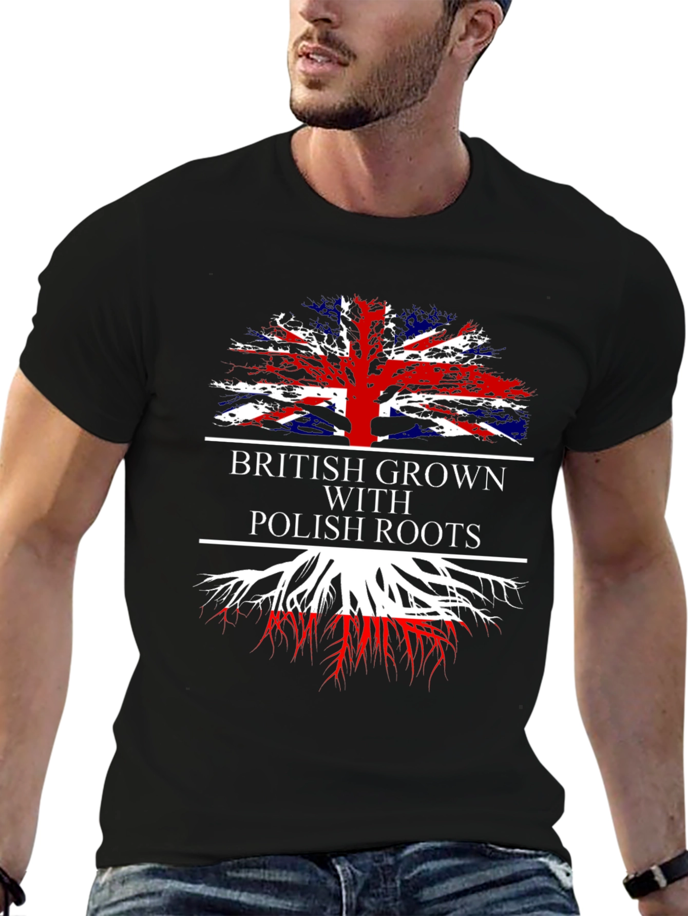 British Grown with Polish Roots T-Shirt