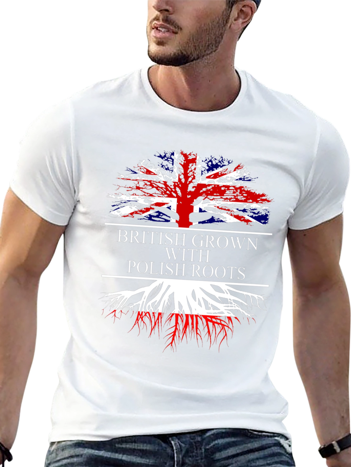 British Grown with Polish Roots T-Shirt