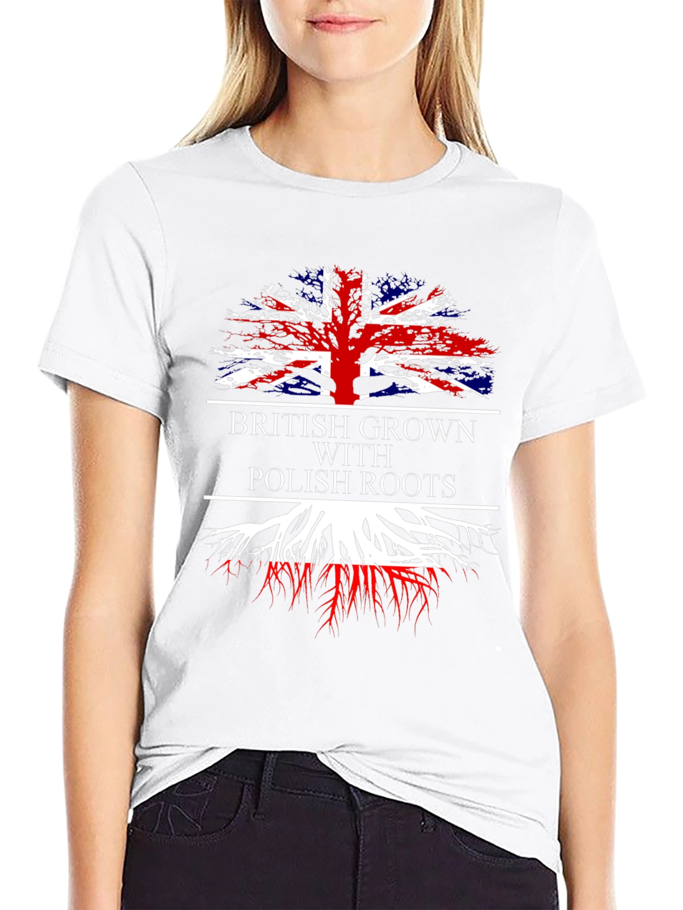 British Grown with Polish Roots T-Shirt
