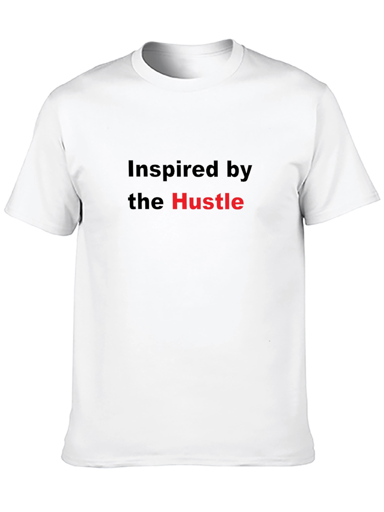 Inspired by the Hustle Black T-Shirt