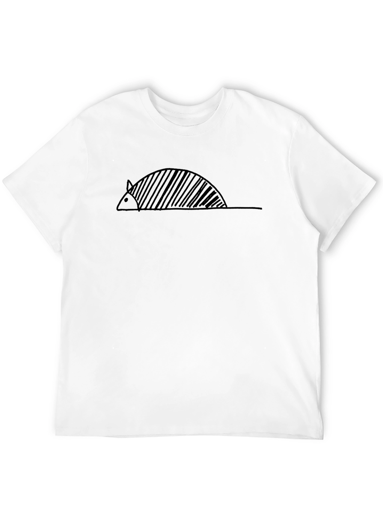 Armadillo Graphic Tee - Black Unisex T-Shirt