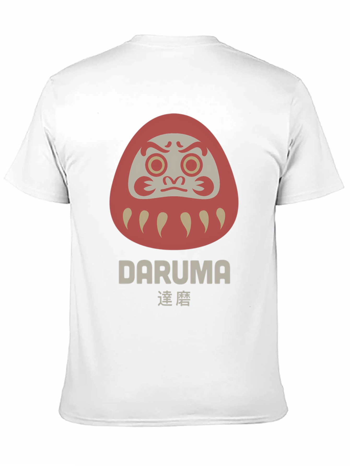 Daruma Doll Graphic T-Shirt - Lucky Amulet Tee