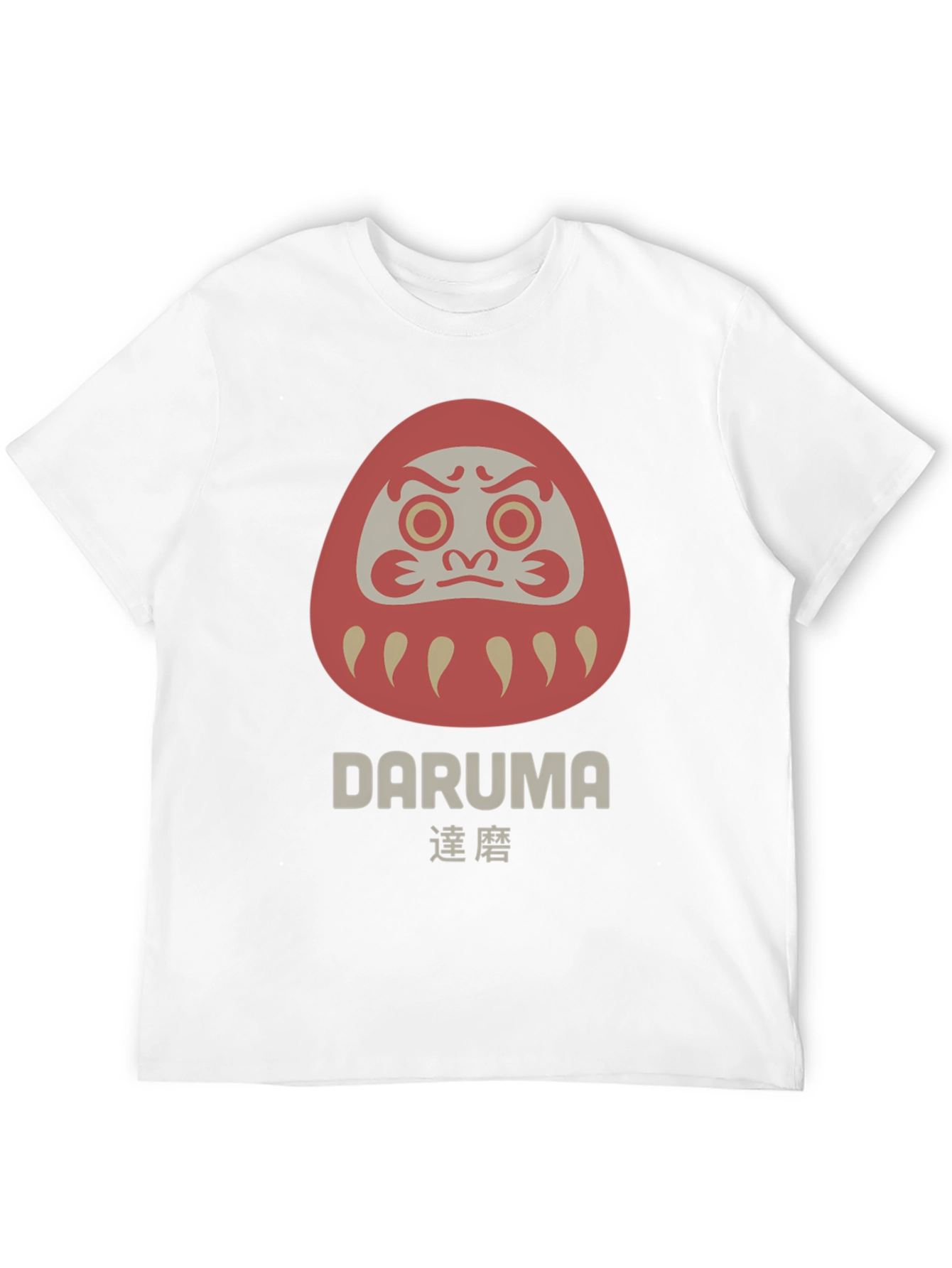Daruma Doll Graphic T-Shirt - Lucky Amulet Tee