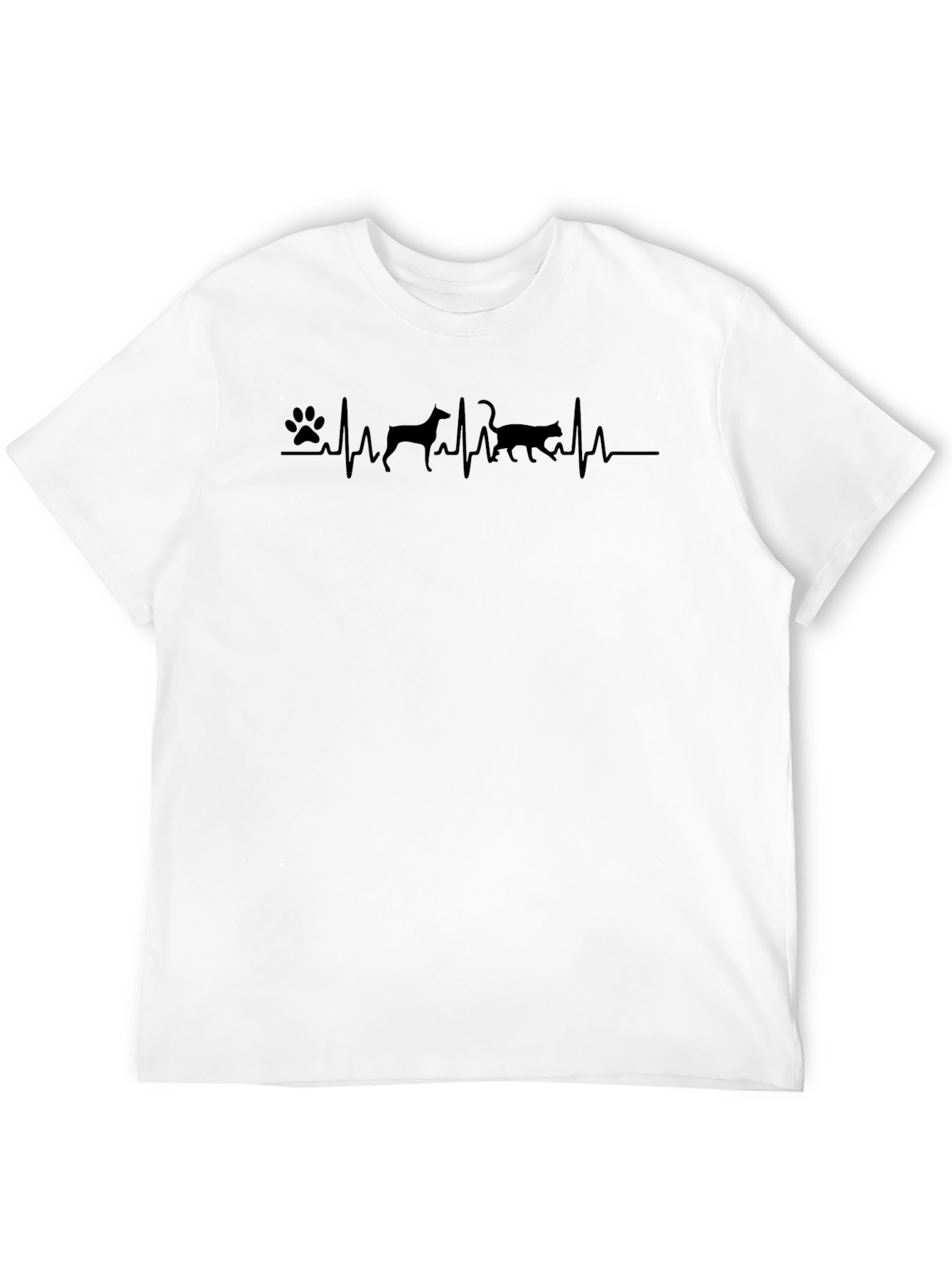 Pet Heartbeat Graphic Tee