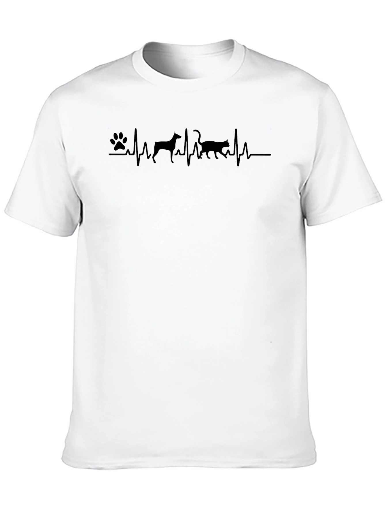 Pet Heartbeat Graphic Tee
