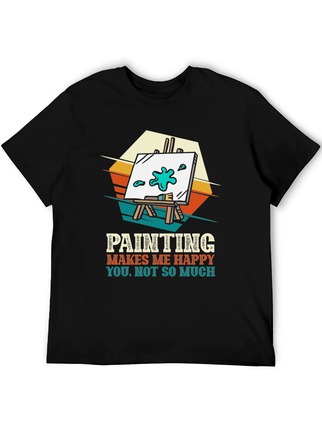 Painting Makes Me Happy Graphic Tee