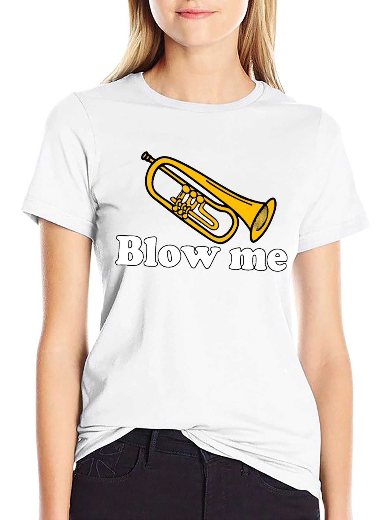Blow Me - Funny Trumpet T-Shirt