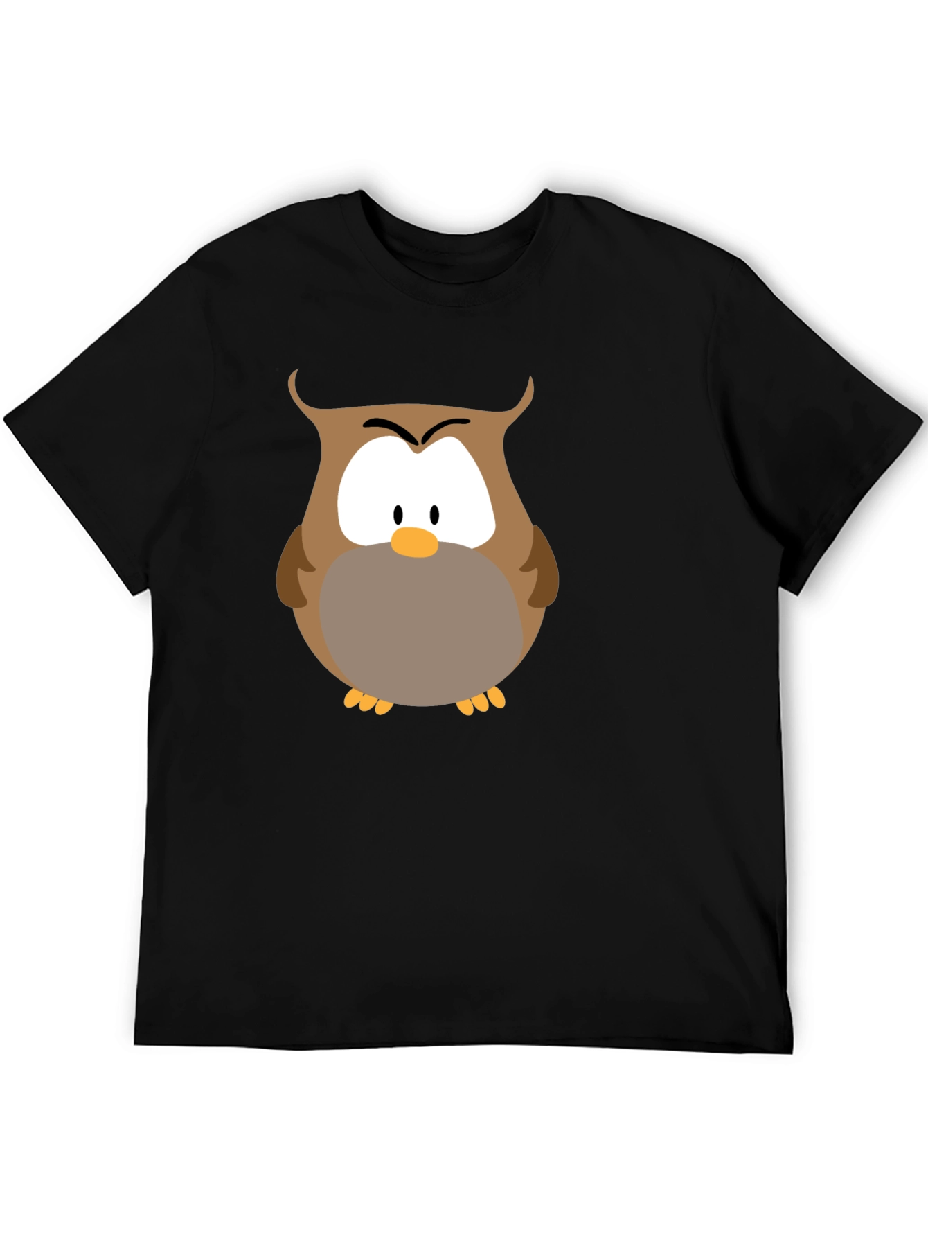 Owl Graphic T-Shirt - Soft Cotton Blend
