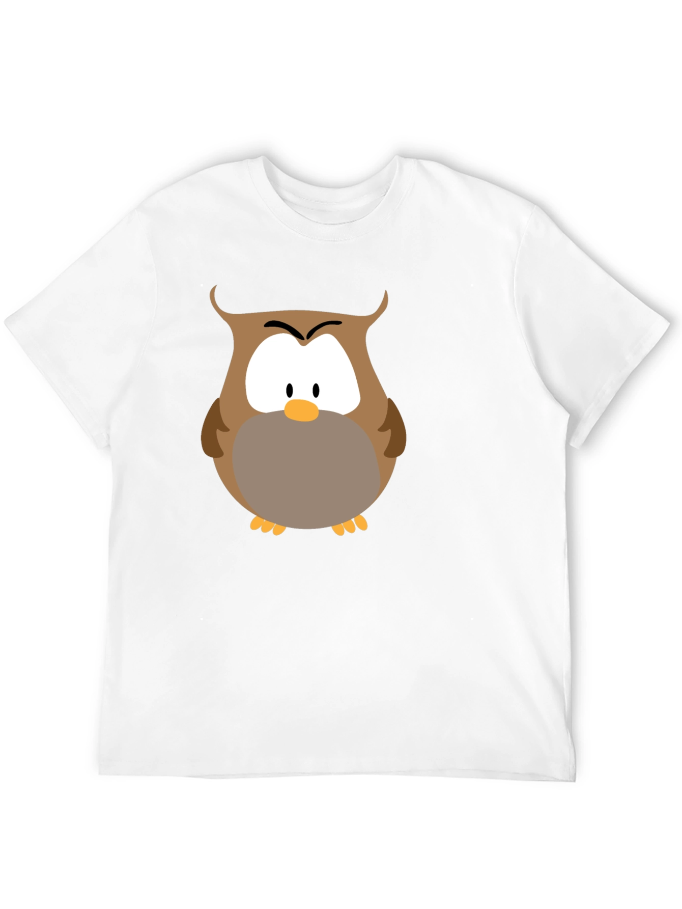 Owl Graphic T-Shirt - Soft Cotton Blend