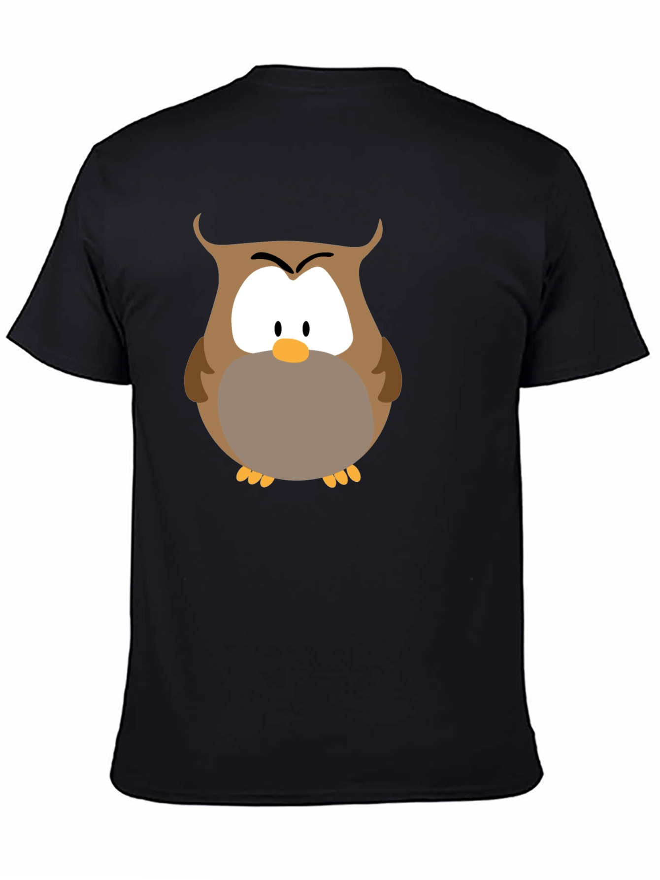 Owl Graphic T-Shirt - Soft Cotton Blend