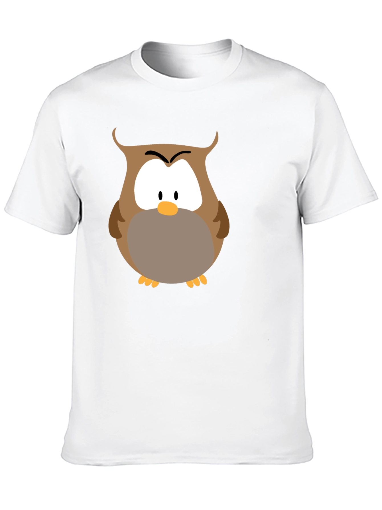 Owl Graphic T-Shirt - Soft Cotton Blend
