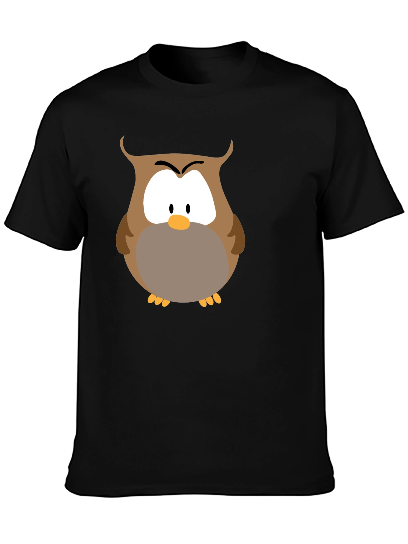 Owl Graphic T-Shirt - Soft Cotton Blend