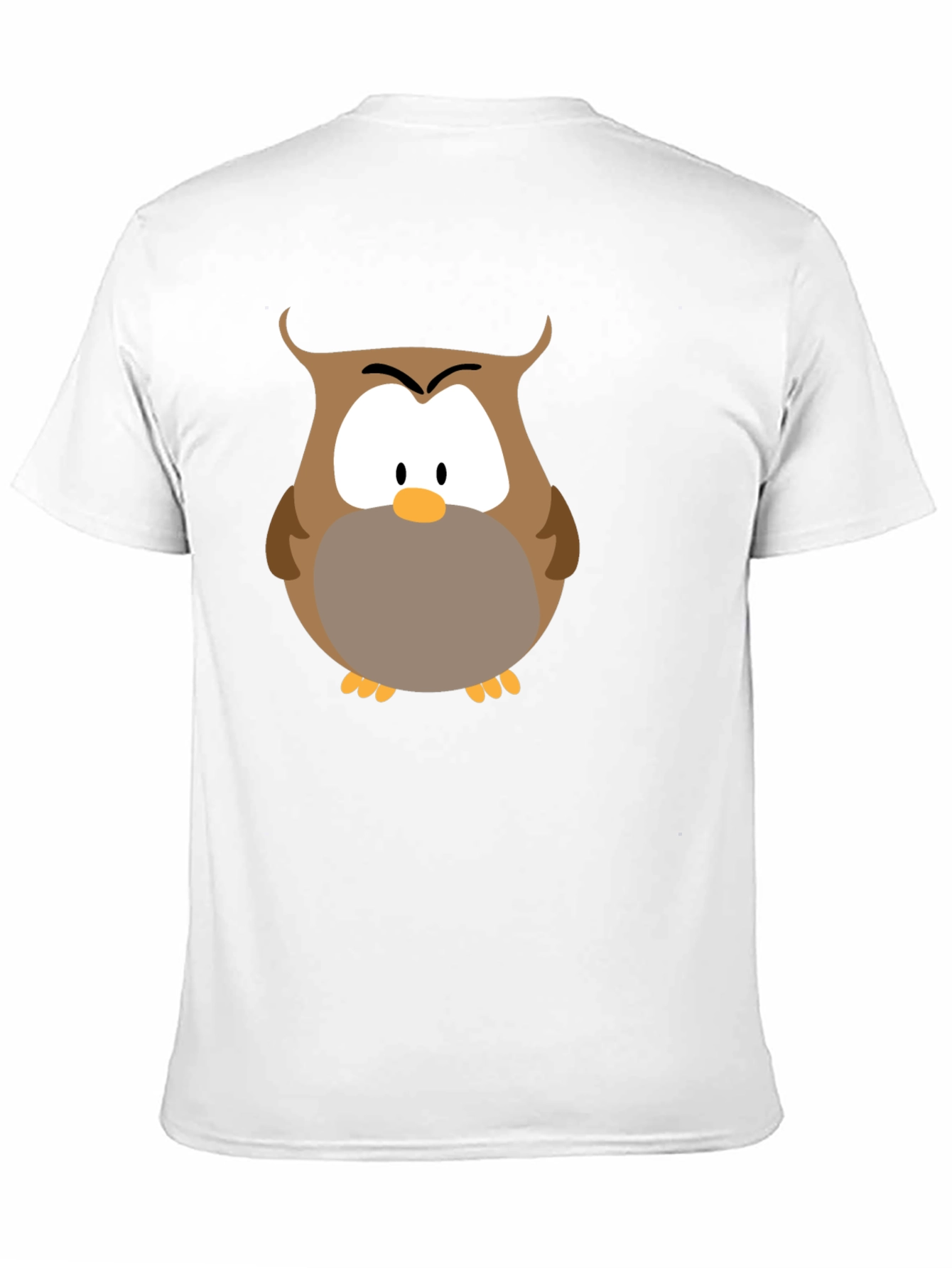 Owl Graphic T-Shirt - Soft Cotton Blend
