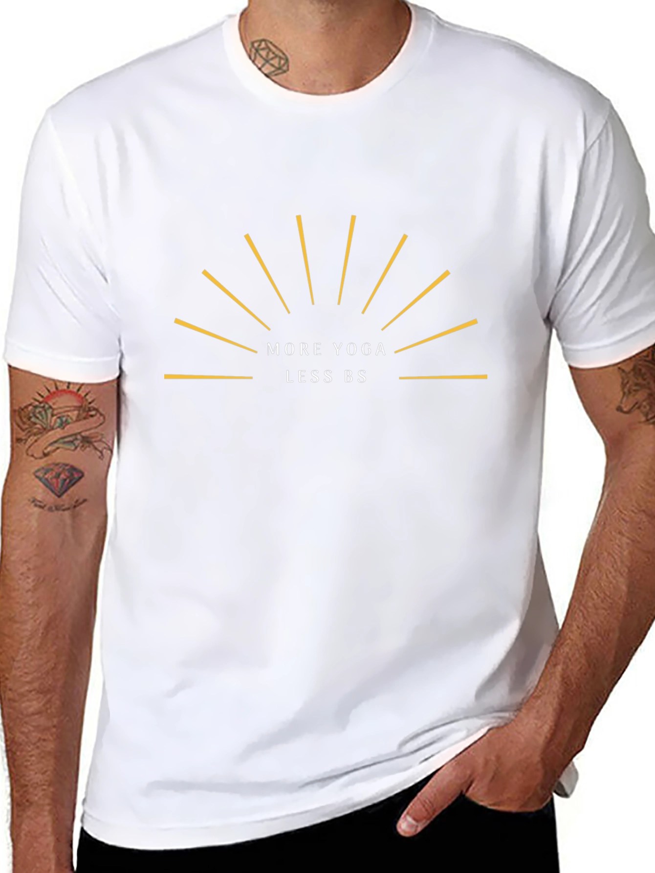 More Yoga Less BS Graphic Tee