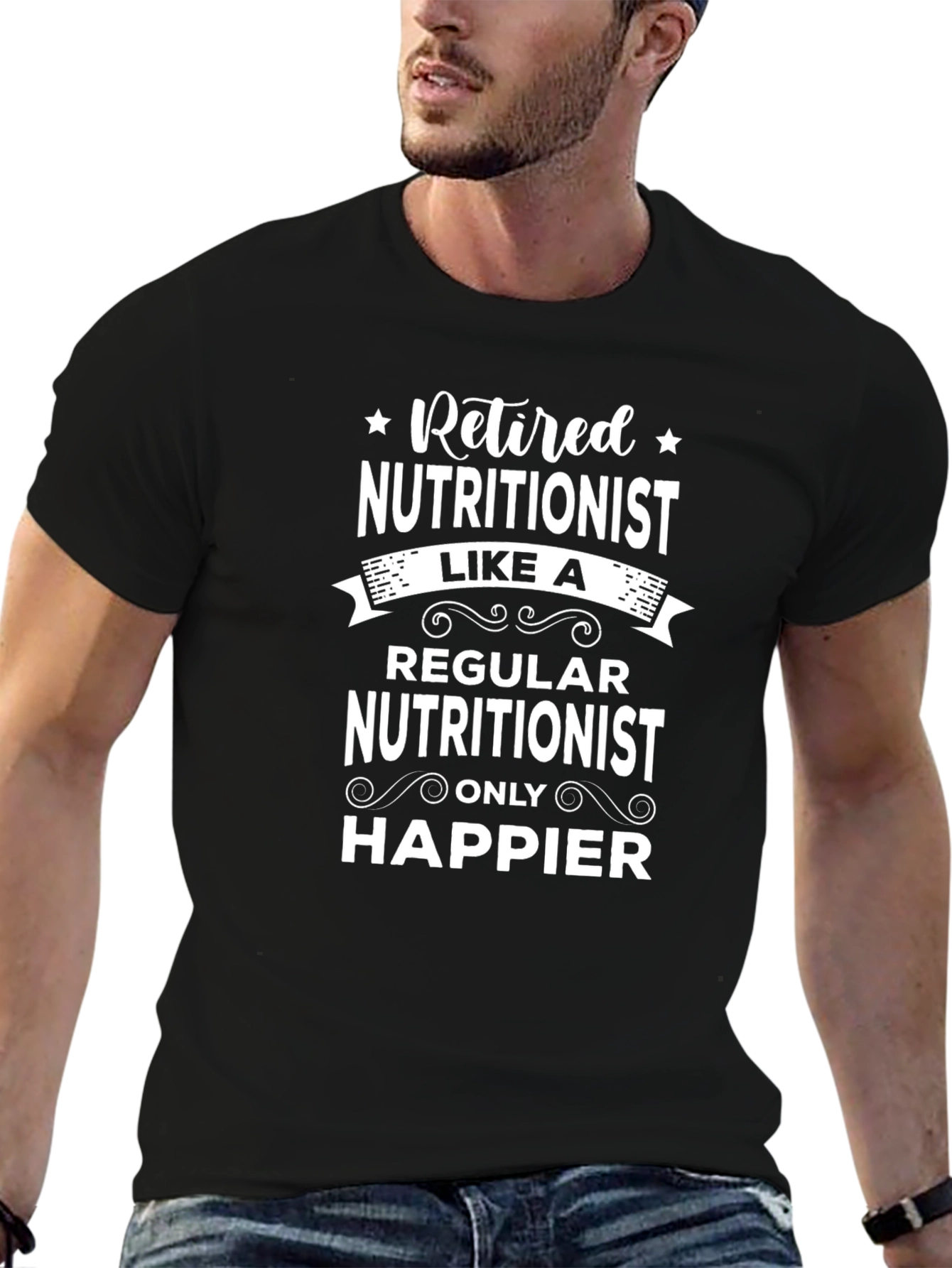 Retired Nutritionist Graphic T-Shirt