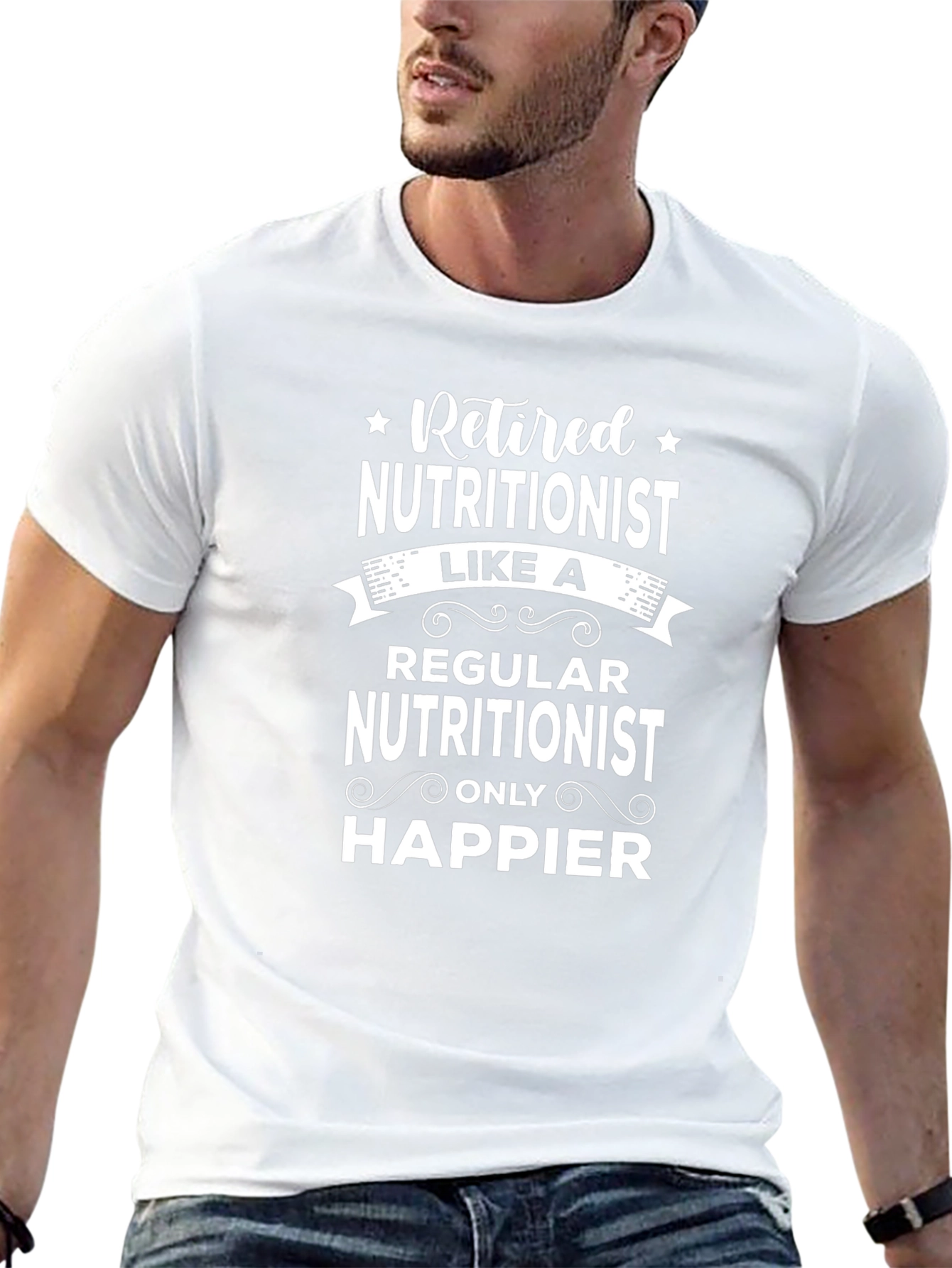 Retired Nutritionist Graphic T-Shirt