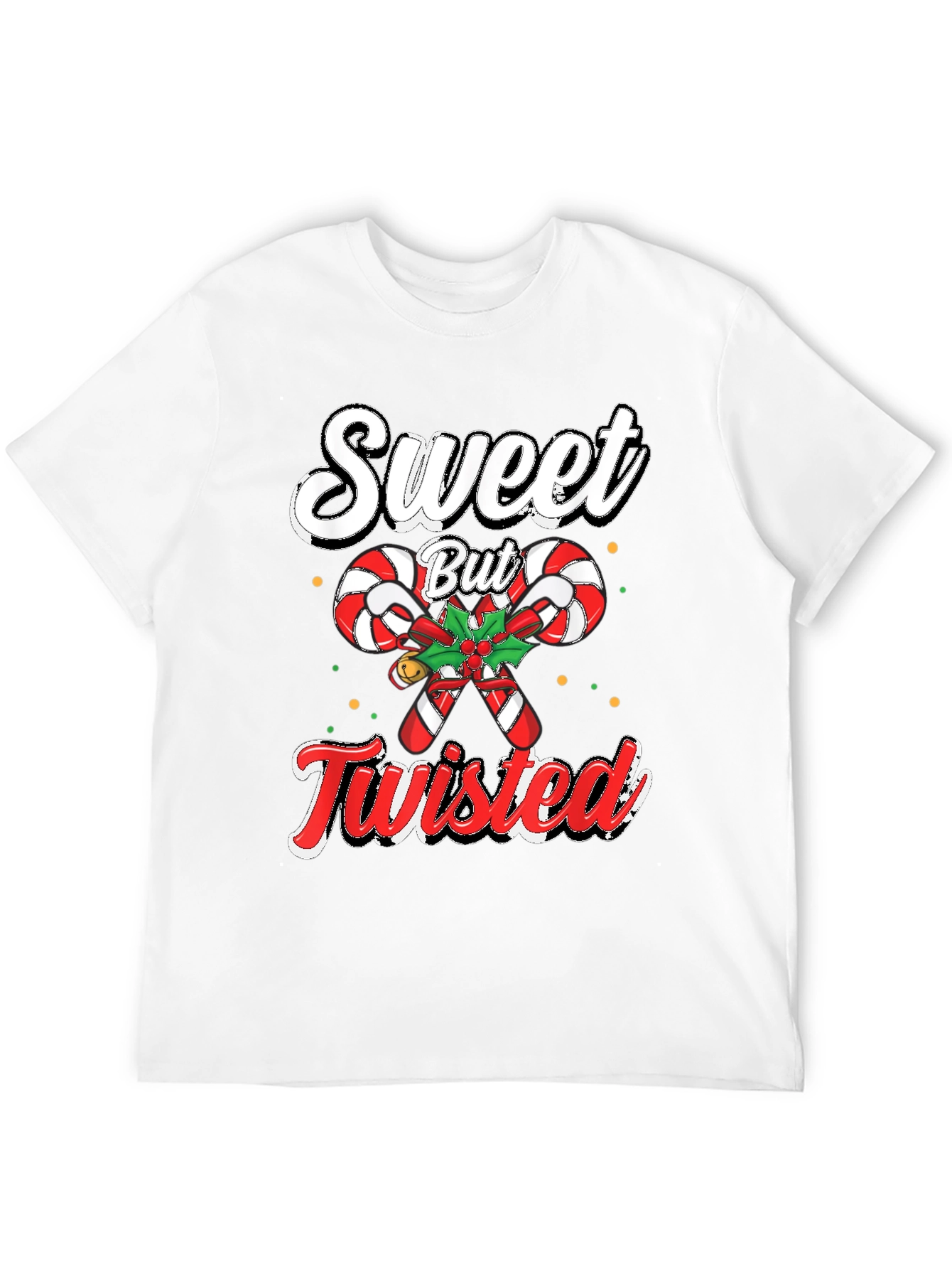 Sweet But Twisted Christmas Candy Cane T-Shirt