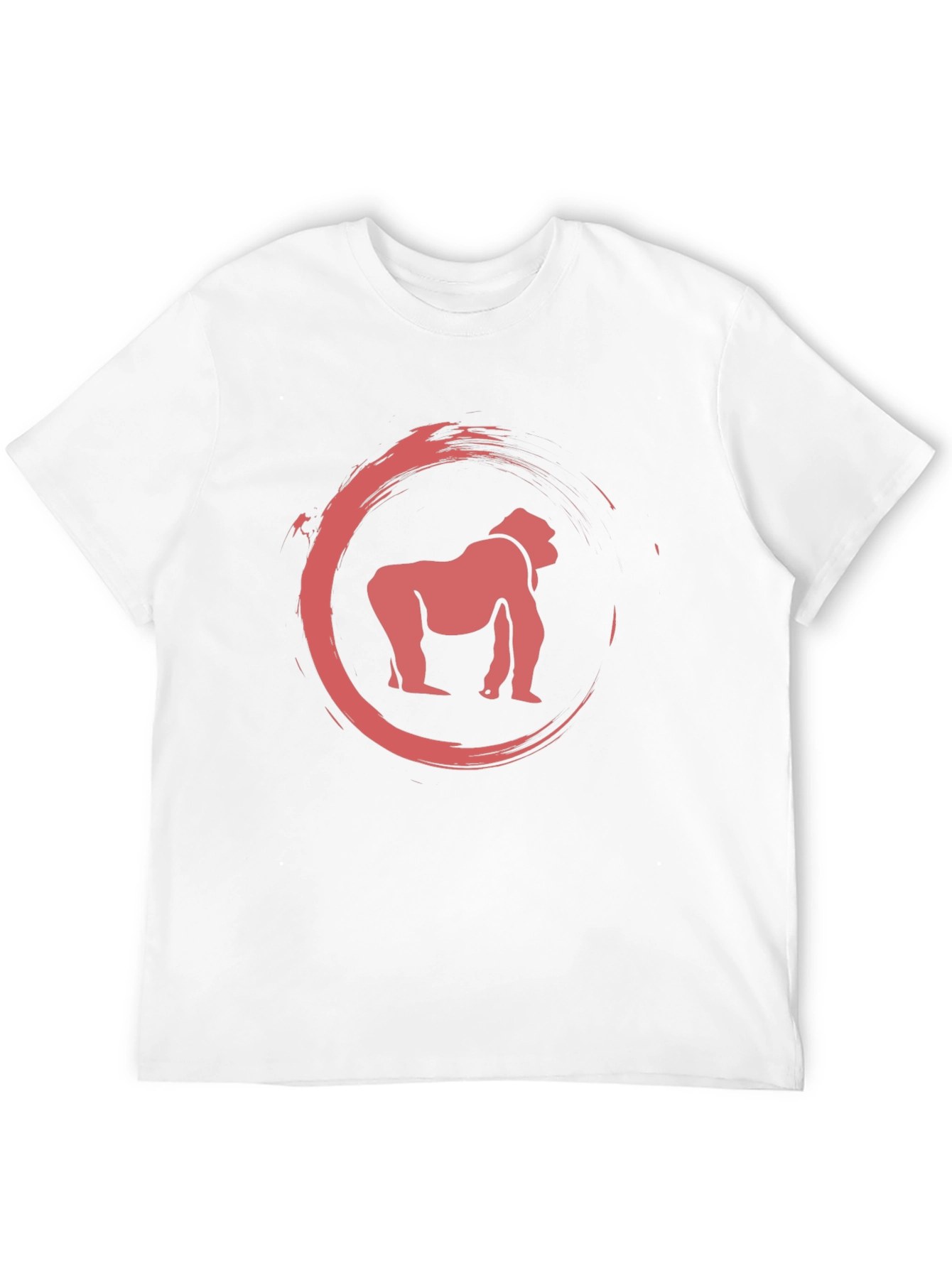 Gorilla Graphic Tee - Mens Casual Black T-Shirt