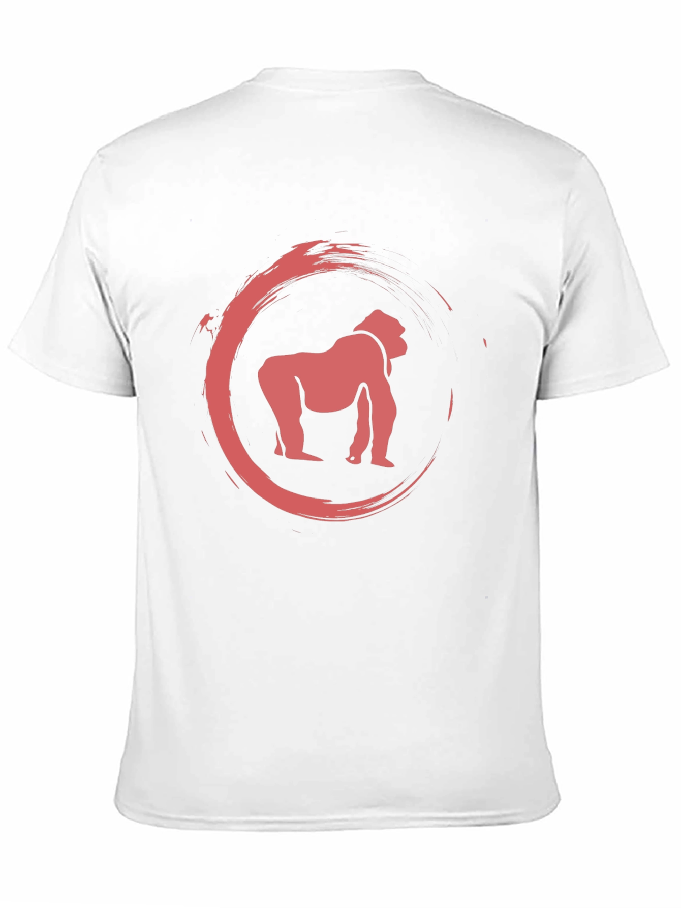 Gorilla Graphic Tee - Mens Casual Black T-Shirt