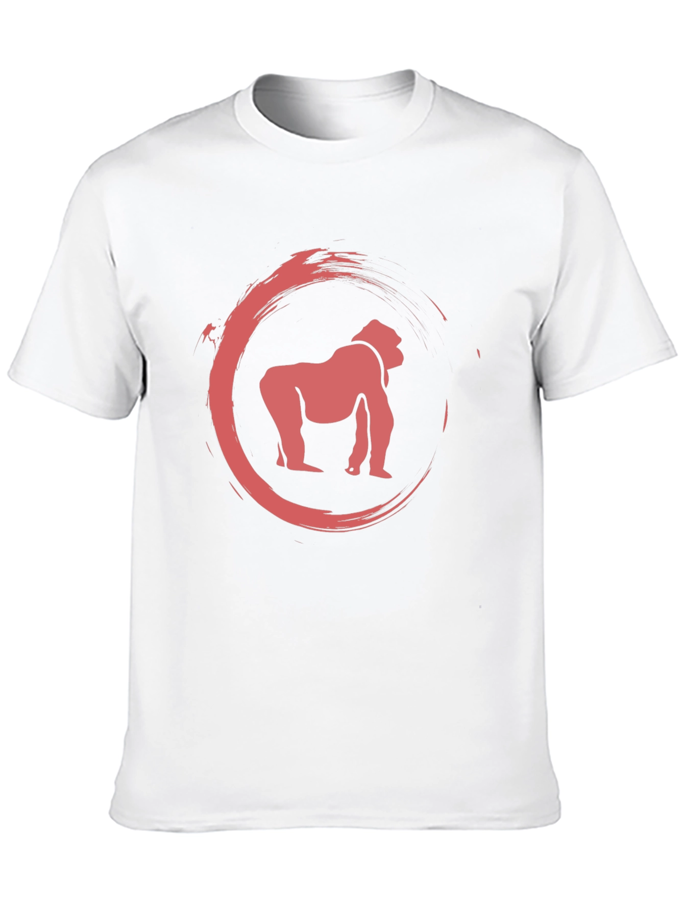 Gorilla Graphic Tee - Mens Casual Black T-Shirt