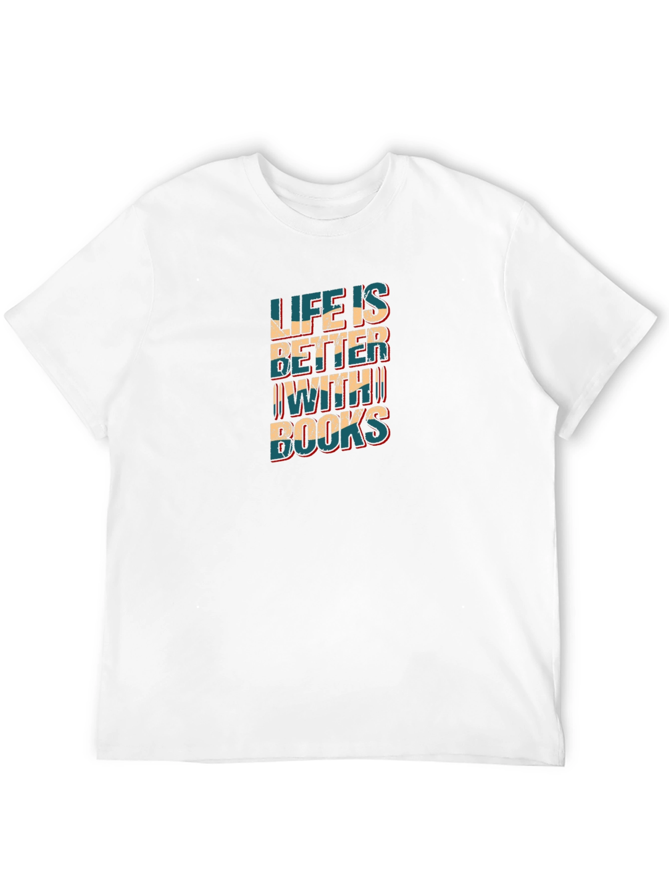 Life is Better With Books Black T-Shirt