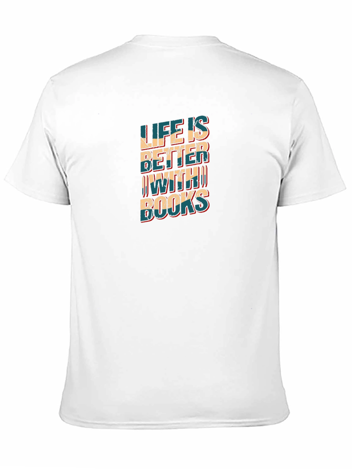 Life is Better With Books Black T-Shirt