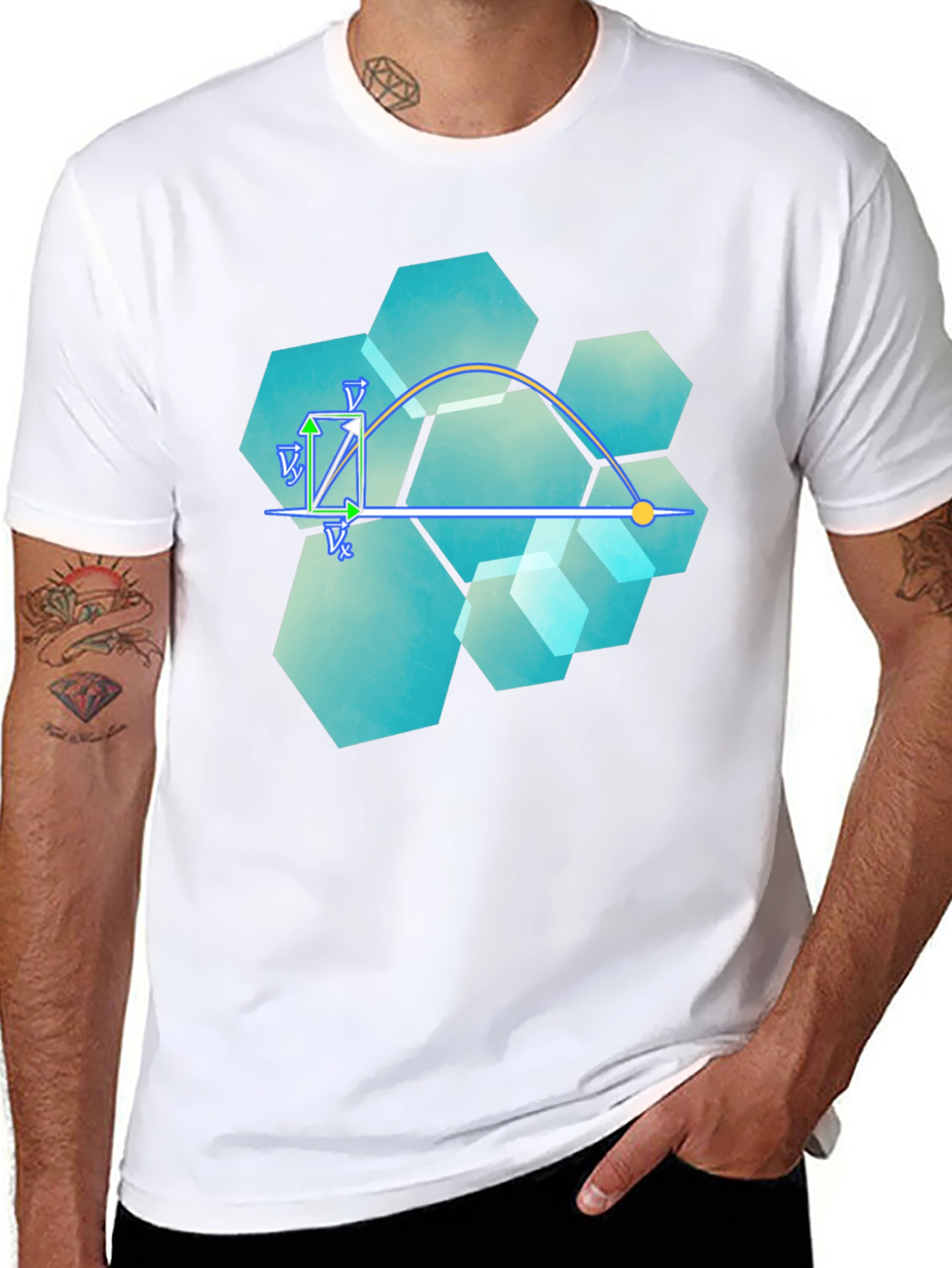Physics Trajectory T-Shirt