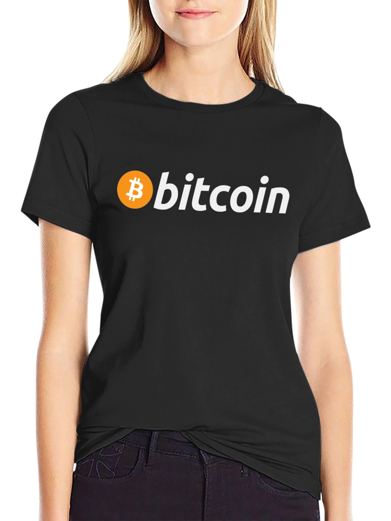 Bitcoin Logo Graphic Tee - Crypto Enthusiast Apparel
