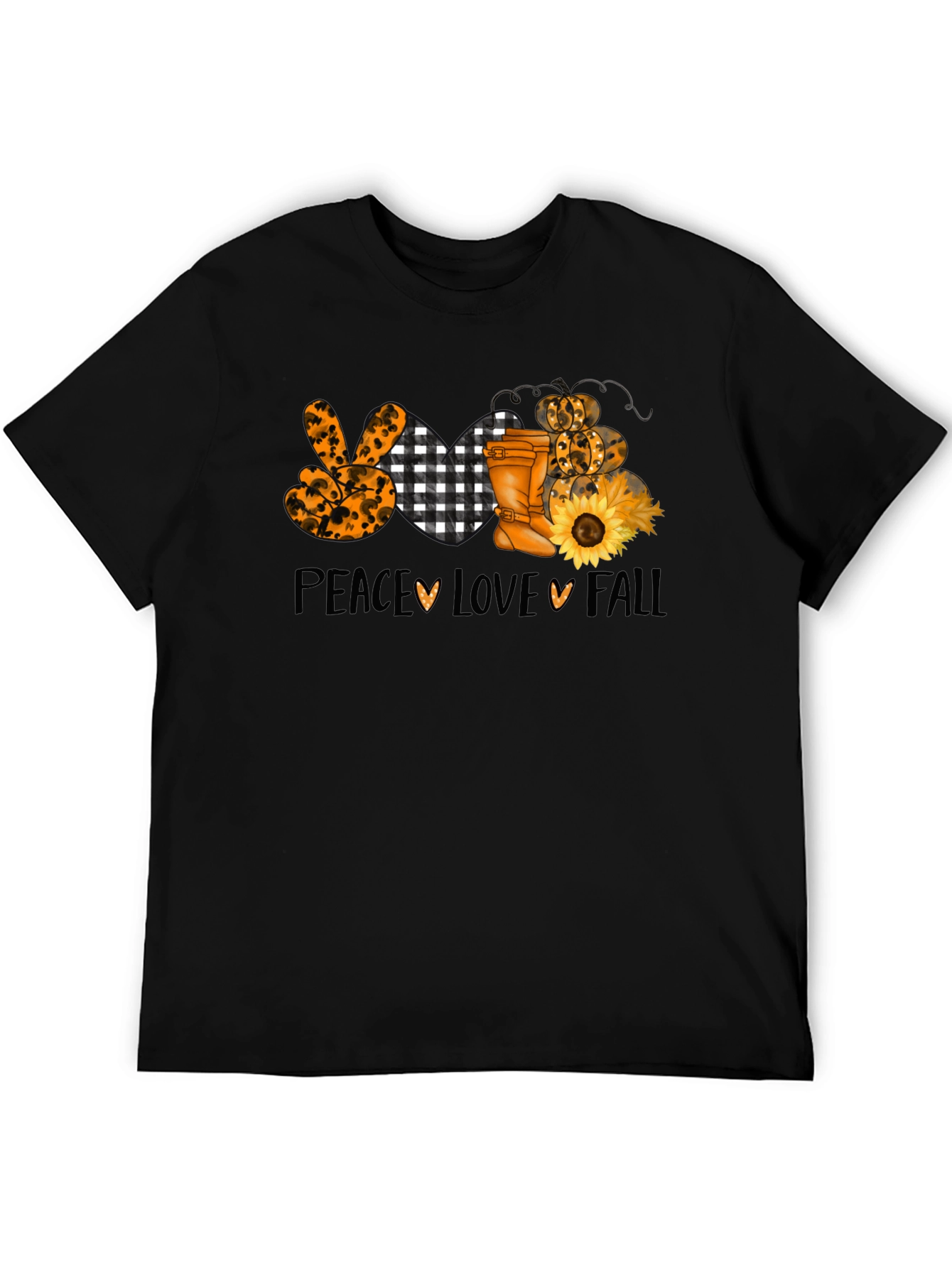 Peace Love Fall Graphic Tee