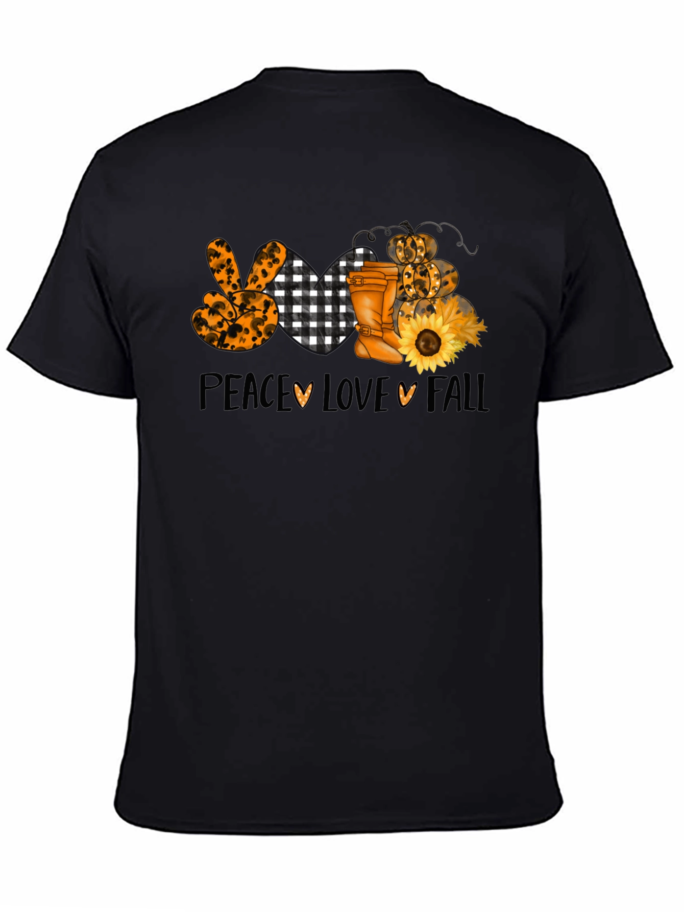 Peace Love Fall Graphic Tee
