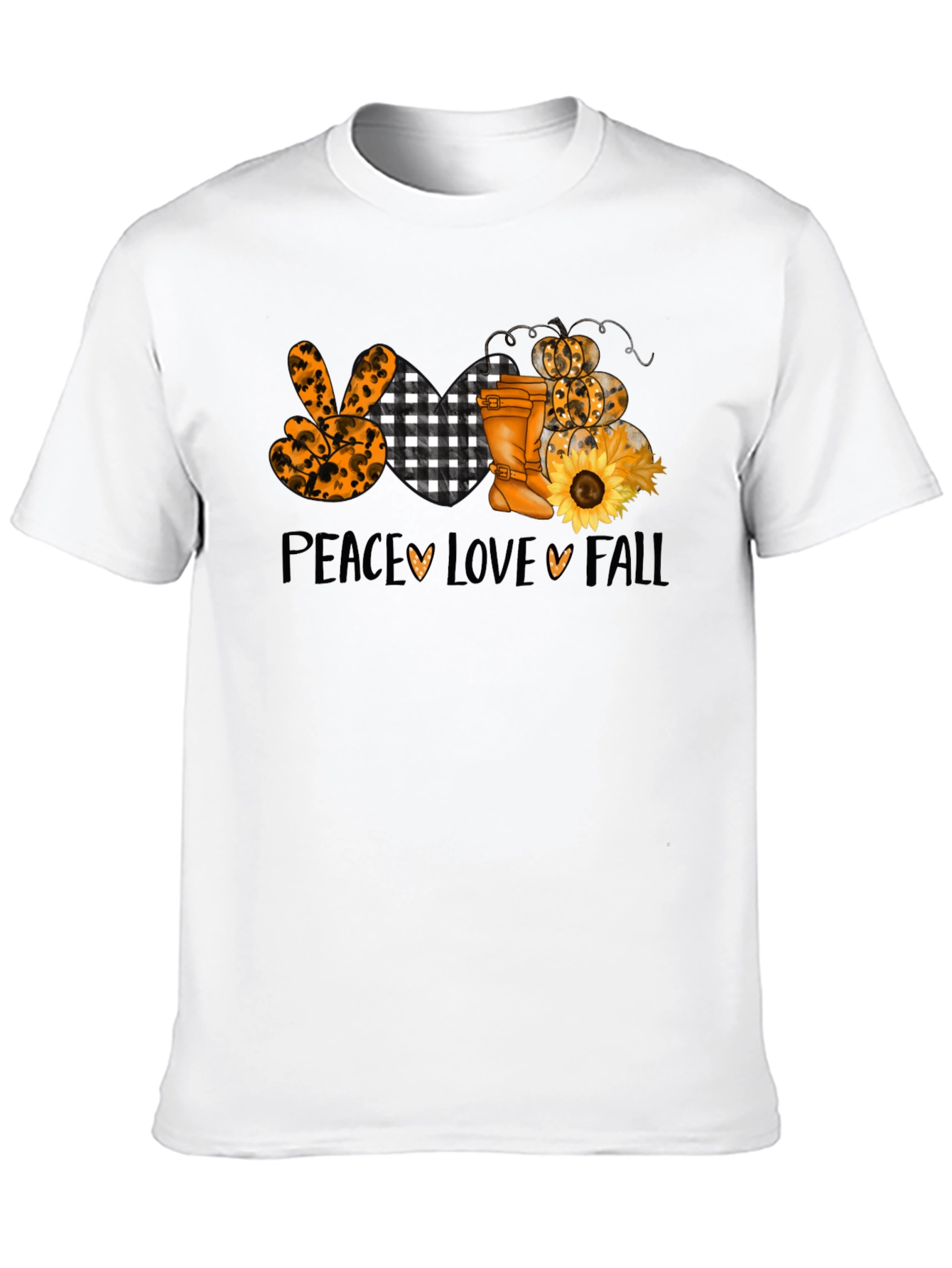 Peace Love Fall Graphic Tee