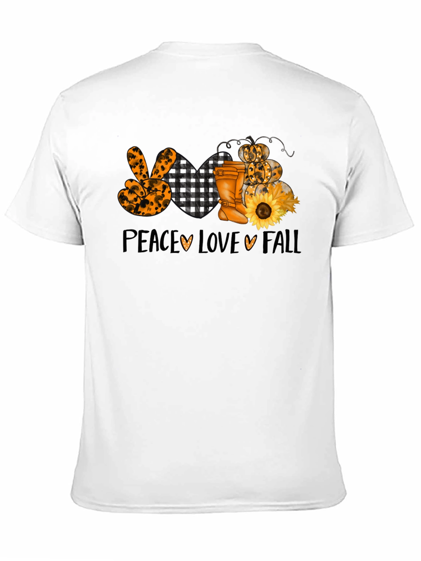 Peace Love Fall Graphic Tee