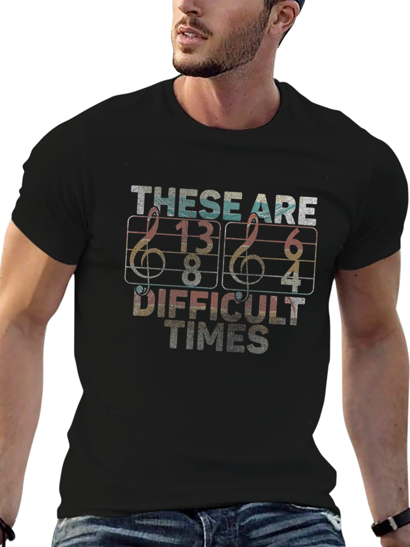 Difficult Times Music T-Shirt