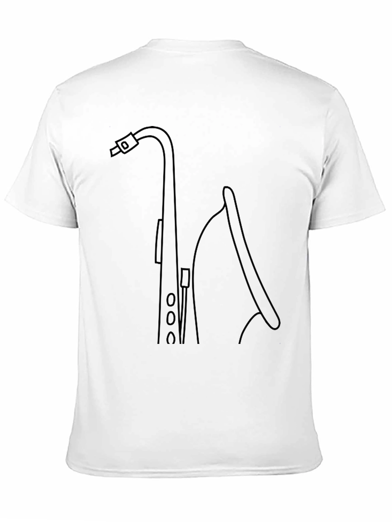 Saxophone Graphic Tee - Musicians Style