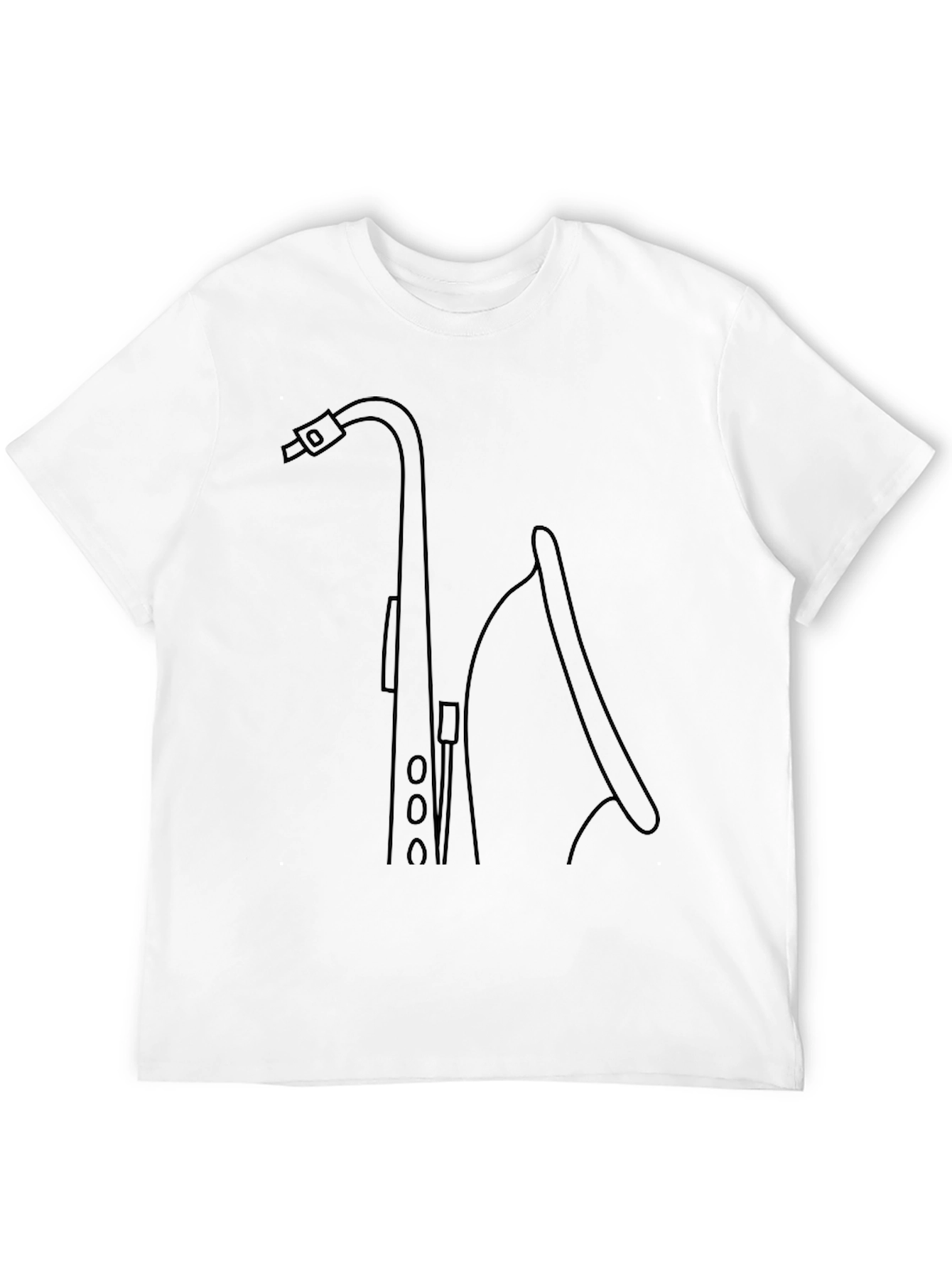 Saxophone Graphic Tee - Musicians Style