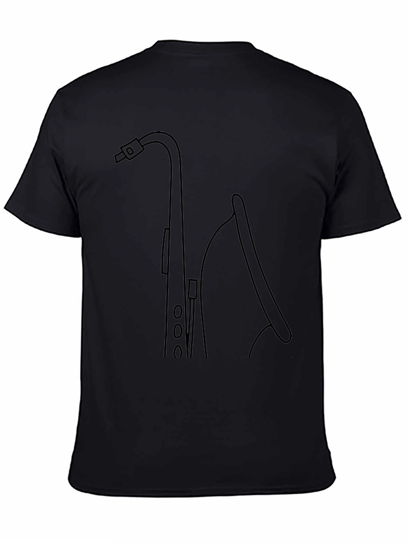 Saxophone Graphic Tee - Musicians Style